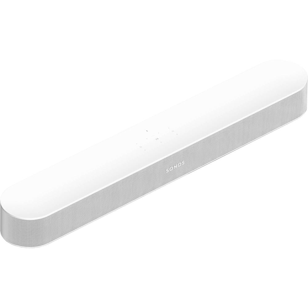 Sonos Beam Soundbar (Blanco, Gen 2) - 4 Controladores de Rango Completo, 1 Tweeter, 5 Amplificadores 1662532-REG Sonos Beam Soundbar (Blanco, Gen 2) - 4 Controladores de Rango Completo, 1 Tweeter, 5 Amplificadores 1662532-REG