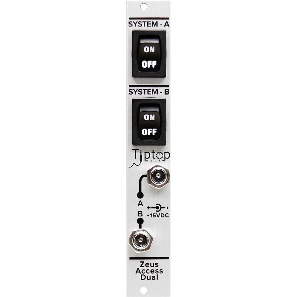 Módulo de Alimentación Dual Eurorack TipTop Audio ZEUS Access (Plata, 4 HP) - Soporta hasta 6 ZEUS S 1786882-REG Módulo de Alimentación Dual Eurorack TipTop Audio ZEUS Access (Plata, 4 HP) - Soporta hasta 6 ZEUS S 1786882-REG