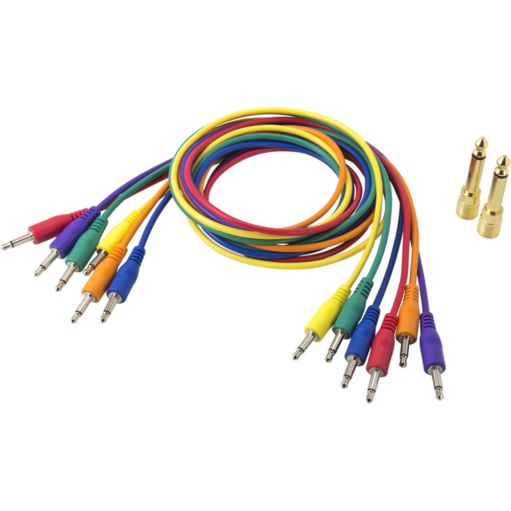 Korg SQ-Cable-6 - Cables de Conexión Multicolores de 29.5 Korg SQ-Cable-6 - Cables de Conexión Multicolores de 29.5