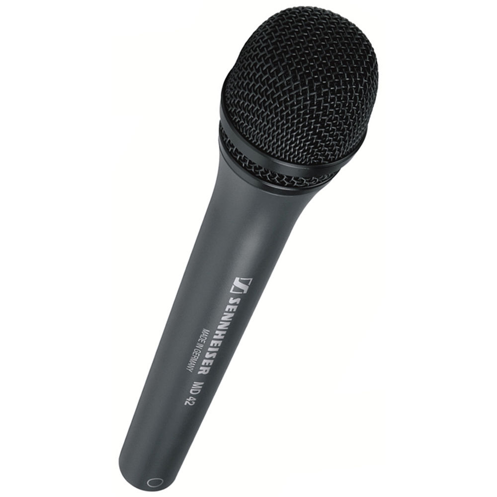 Micrófono de Mano Dinámico Sennheiser MD 42 ENG - Patrón Polar Omnidireccional, Respuesta de Frecuen 475910-REG Micrófono de Mano Dinámico Sennheiser MD 42 ENG - Patrón Polar Omnidireccional, Respuesta de Frecuen 475910-REG