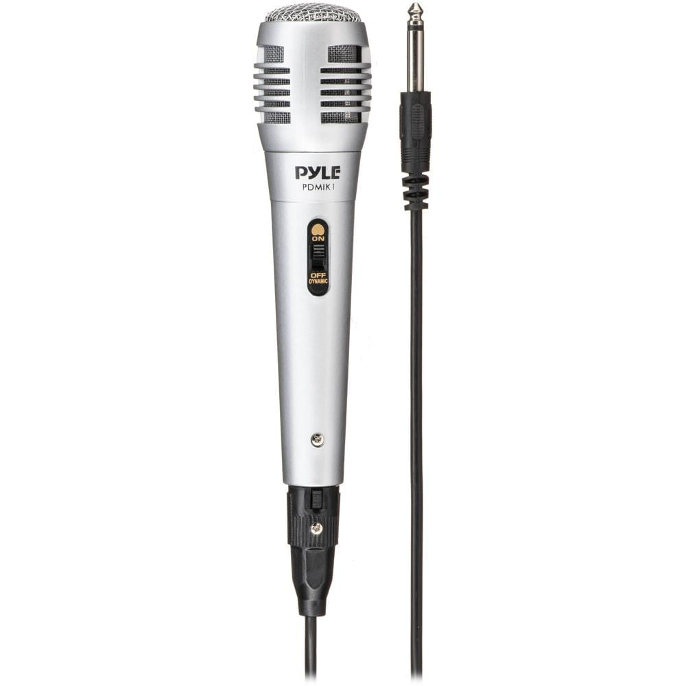 Micrófono Dinámico Unidireccional Pyle Pro PDMIK1 con Filtro Acústico, Respuesta de Frecuencia de 50 763090-REG Micrófono Dinámico Unidireccional Pyle Pro PDMIK1 con Filtro Acústico, Respuesta de Frecuencia de 50 763090-REG