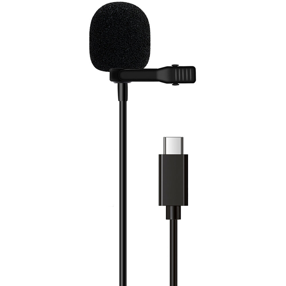Micrófono Lavalier LituFoto VV10 USB-C (19.7') - Mejora tu Audio Móvil, Patrón Omnidireccional, Cone 1832054-REG Micrófono Lavalier LituFoto VV10 USB-C (19.7') - Mejora tu Audio Móvil, Patrón Omnidireccional, Cone 1832054-REG