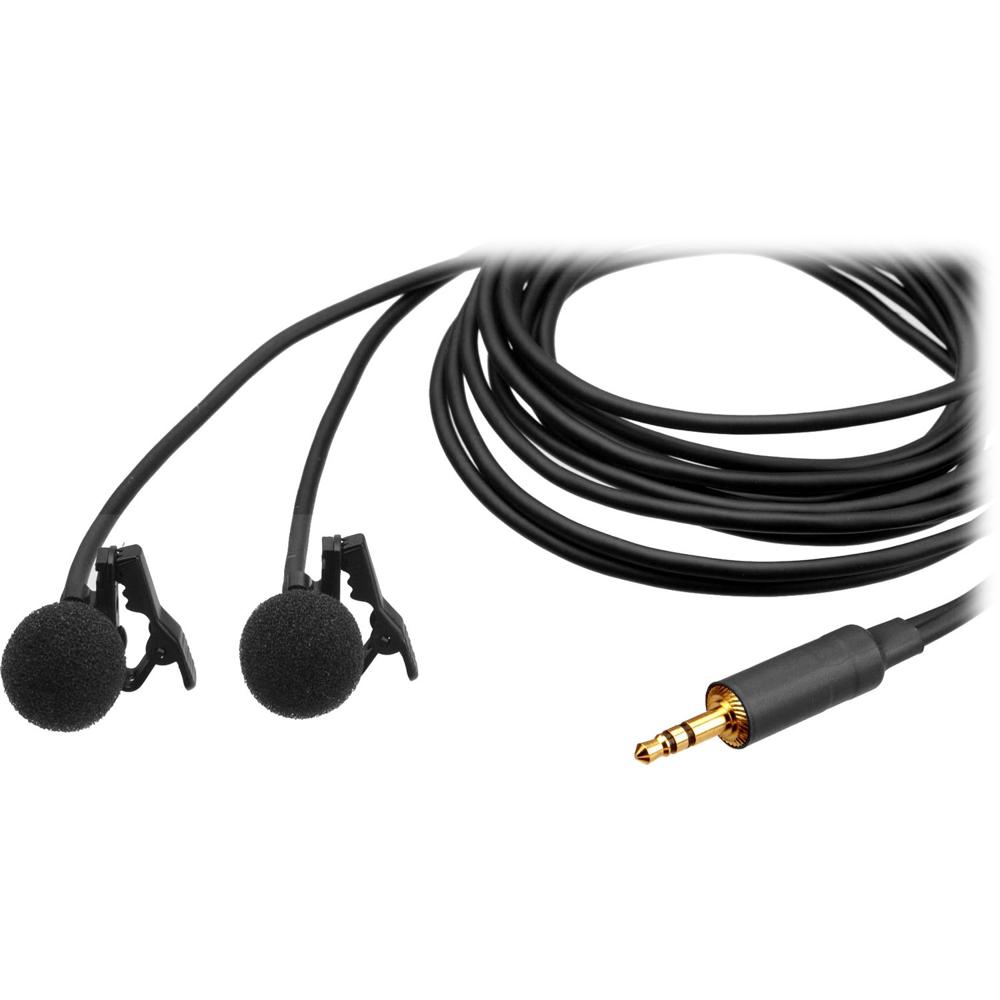 Micrófono Lavalier Estéreo BSM-7 con Duales Elementos Omni y Conector Mini Estándar 337637-REG Micrófono Lavalier Estéreo BSM-7 con Duales Elementos Omni y Conector Mini Estándar 337637-REG