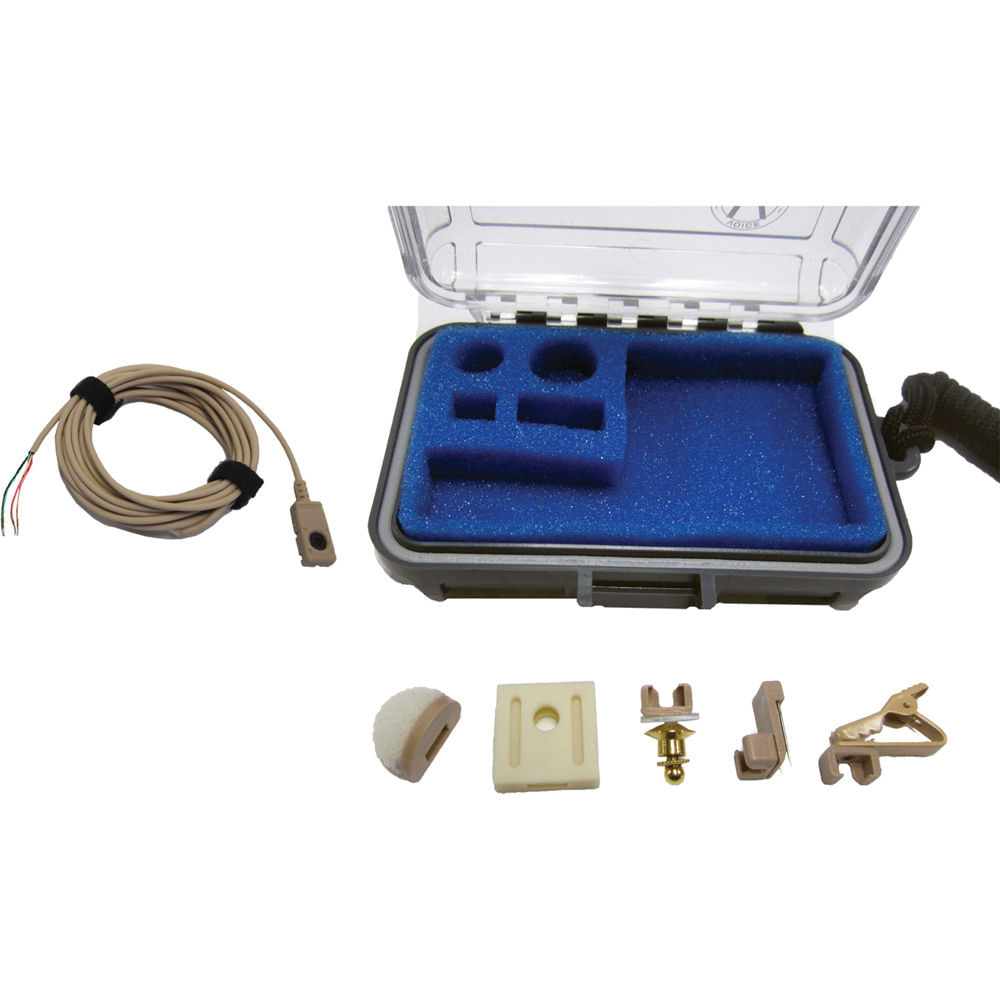 Micrófono Lavalier Omni Impermeable Voice Technologies VT500WATER con Cable Pigtail de 3 Hilos (Beig 932693-REG Micrófono Lavalier Omni Impermeable Voice Technologies VT500WATER con Cable Pigtail de 3 Hilos (Beig 932693-REG