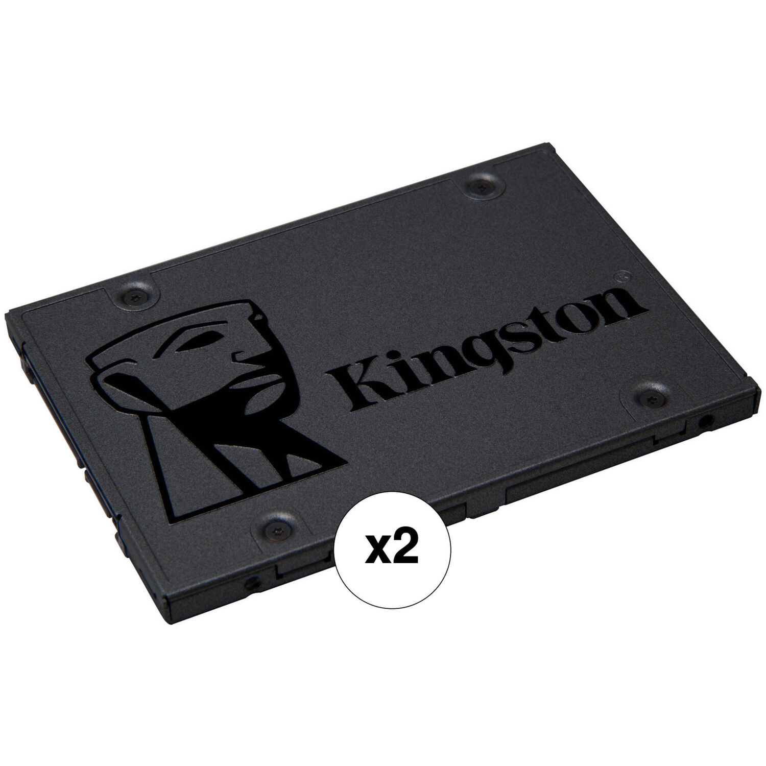 Paquete de 2 Unidades de Ssd Interno Kingston A400 Sata Iii de 240Gb en Formato de 2.5