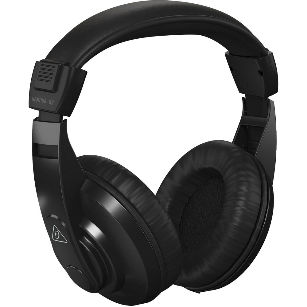 Auriculares Behringer HPM1100-BK Cerrados para Monitoreo, Streaming y Gaming - Diseño Over-Ear, Cont 1816356-REG Auriculares Behringer HPM1100-BK Cerrados para Monitoreo, Streaming y Gaming - Diseño Over-Ear, Cont 1816356-REG