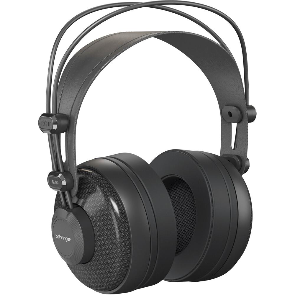 Auriculares de Estudio Cerrados Behringer BH60 (Negro) - Drivers Dinámicos de 51mm, Respuesta de Fre