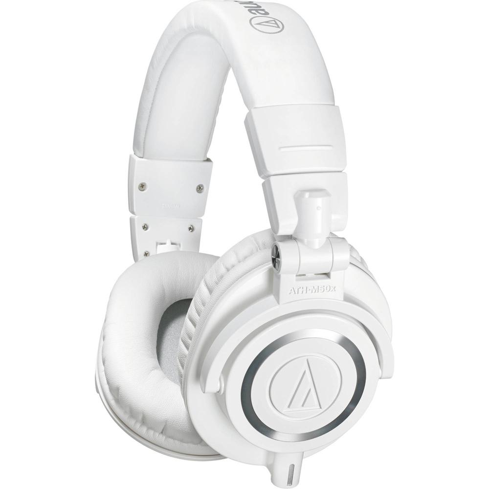 Auriculares de Monitor Cerrados Audio-Technica ATH-M50xWH (Blanco) - Para Grabación/Mixing y DJing P 1024223-REG Auriculares de Monitor Cerrados Audio-Technica ATH-M50xWH (Blanco) - Para Grabación/Mixing y DJing P 1024223-REG
