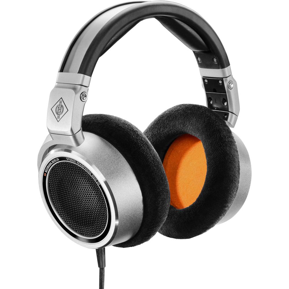 Auriculares de Estudio Neumann NDH 30 Abiertos (Plateado) con Controladores de Neodimio de 38mm, Dis