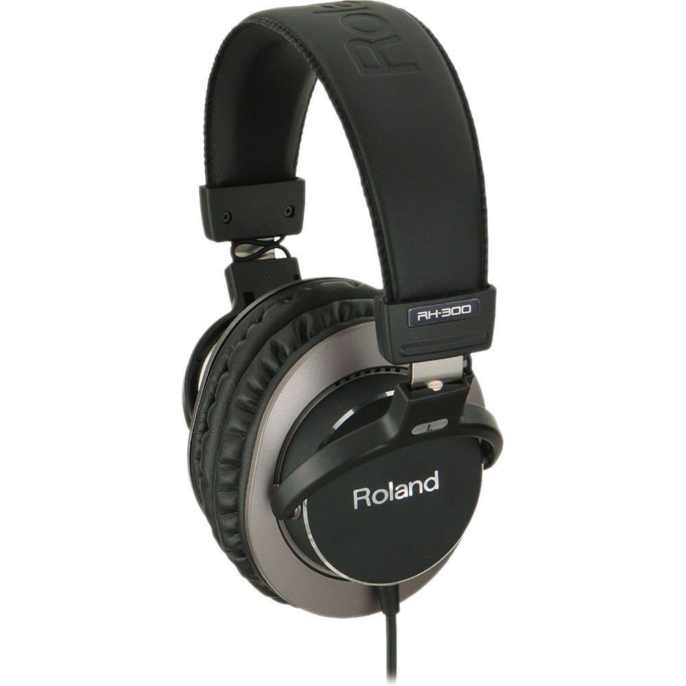 Auriculares de Estudio Circumaurales Roland RH-300 con Controladores de Neodimio de 45mm y Respuesta