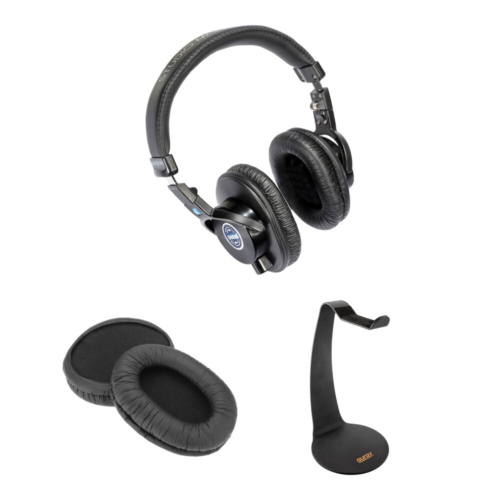 Auriculares Profesionales Senal SMH-1000 para Monitoreo en Campo y Estudio con Soporte y Almohadilla
