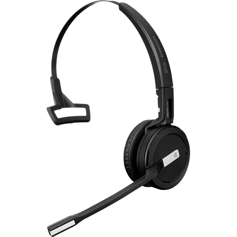 EPOS/SENNHEISER Impact SDW 10 Mono Wireless DECT Headset - Certificado DECT Security, Hasta 10 Horas