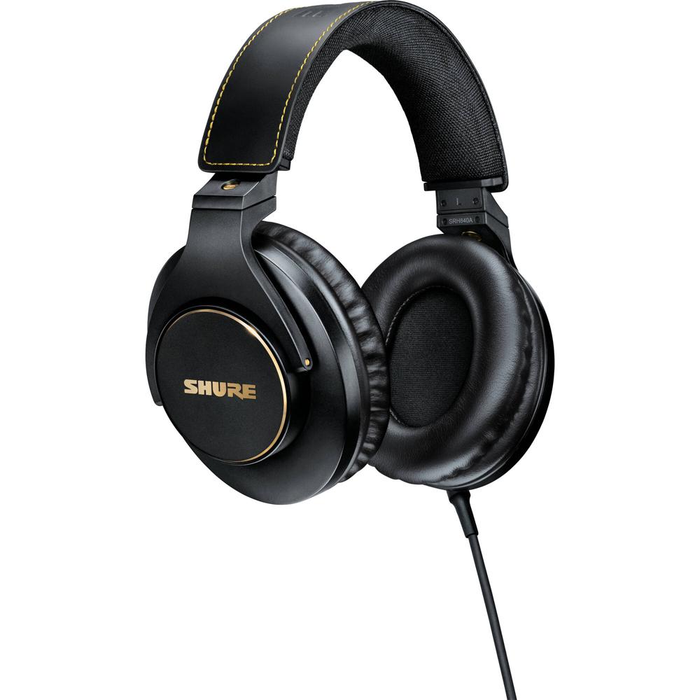Auriculares Profesionales Shure SRH840A Cerrados Over-Ear con Drivers Dinámicos de Neodimio de 40mm,