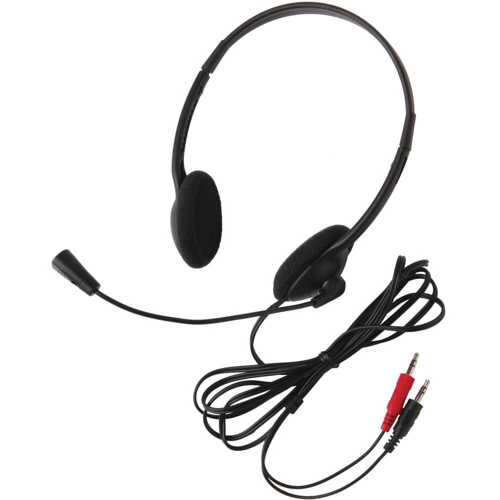 Califone 3065AV Auriculares Estéreo Multimedia Personales Livianos (Conector Doble de 3.5mm)