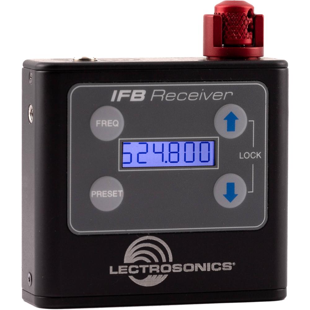 Receptor IFB Lectrosonics IFBR1B Bodypack con Cargador (VHF: 174 a 216 MHz) - Monitoreo IFB para Tal