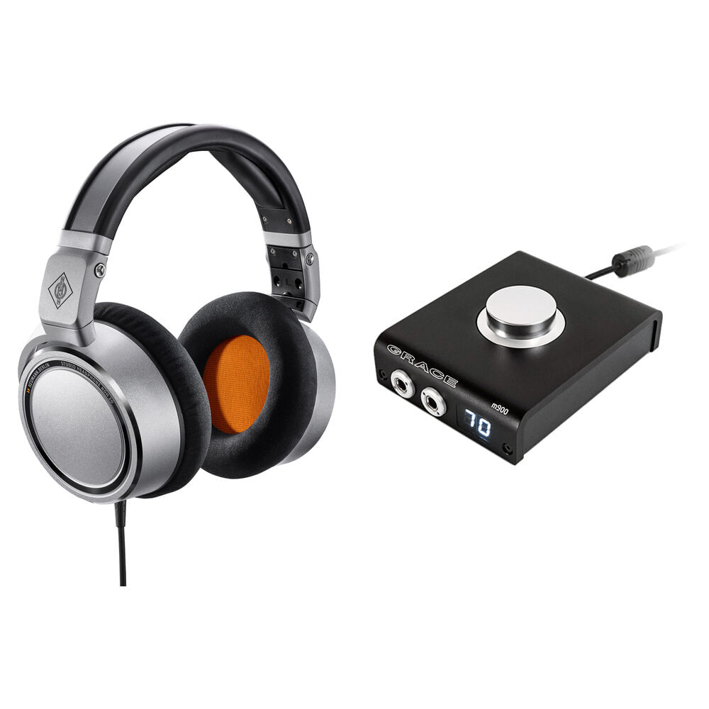 Kit de Auriculares de Estudio Cerrados Neumann NDH 20 con Amplificador Grace Design M900 - Drivers d