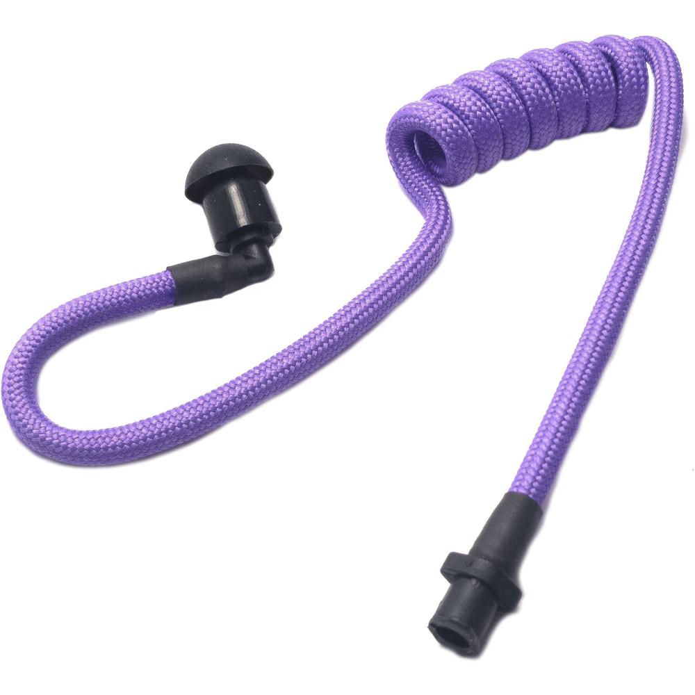 ON SET HEADSETS Tubeez (Púrpura Real) - Auricular con Hilo para Walkie Talkie, Tela que Ayuda a Mant