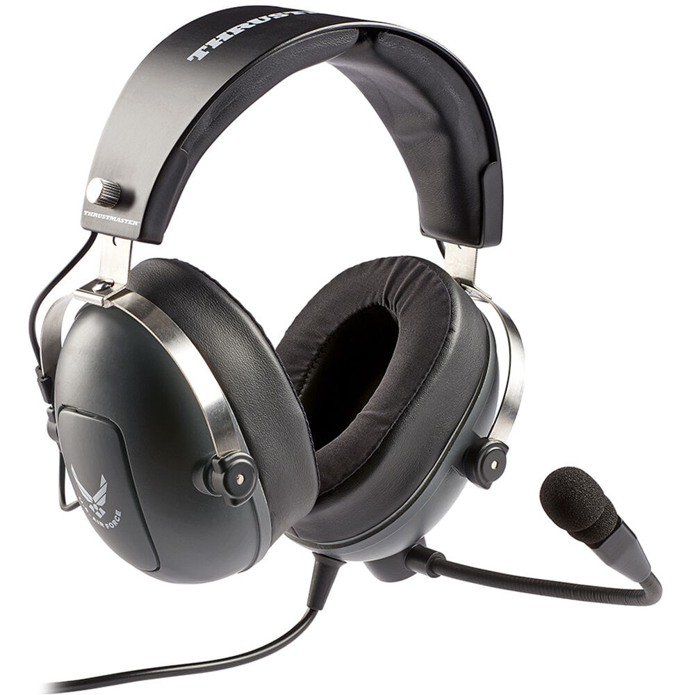 Auriculares Thrustmaster T.Flight U.S. Air Force DTS Edition con Drivers de 50mm, Audio 3D DTS, Pote 1738743-REG Auriculares Thrustmaster T.Flight U.S. Air Force DTS Edition con Drivers de 50mm, Audio 3D DTS, Pote 1738743-REG