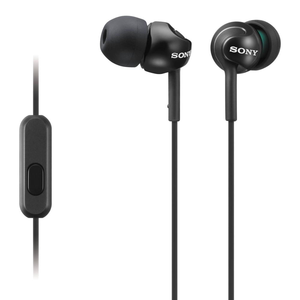 Auriculares Monitor Sony MDR-EX110AP para Dispositivos Android (Negro) - Control Personalizado, Micr 1036442-REG Auriculares Monitor Sony MDR-EX110AP para Dispositivos Android (Negro) - Control Personalizado, Micr 1036442-REG