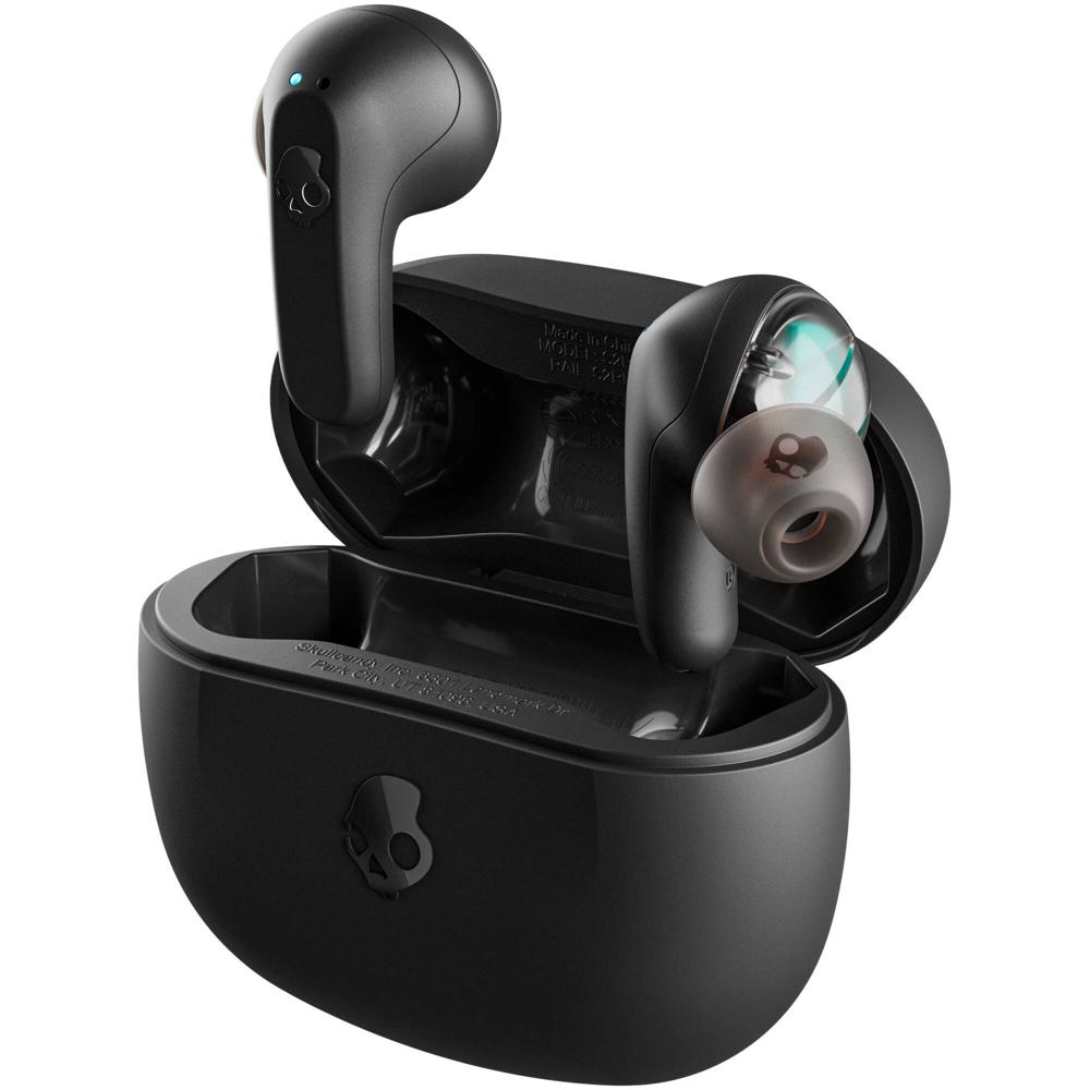 Auriculares Inalámbricos Skullcandy Rail True-Wireless (Negro Verdadero) - Resistencia IP55, Control 1795533-REG Auriculares Inalámbricos Skullcandy Rail True-Wireless (Negro Verdadero) - Resistencia IP55, Control 1795533-REG