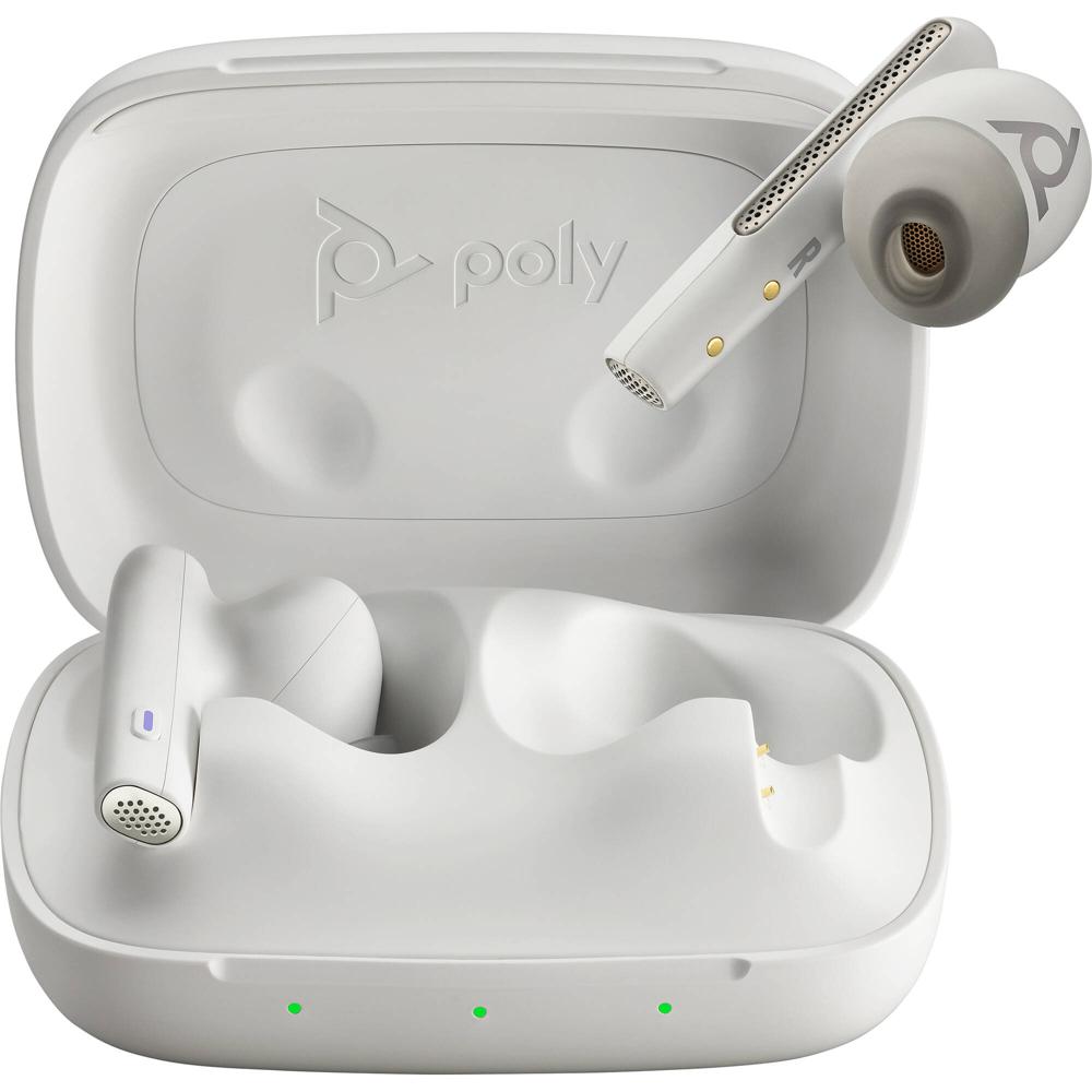 Auriculares Inalámbricos Poly Voyager Free 60 UC (USB-C, Arena Blanca) - Ideal para Negocios y Entre 1758094-REG Auriculares Inalámbricos Poly Voyager Free 60 UC (USB-C, Arena Blanca) - Ideal para Negocios y Entre 1758094-REG