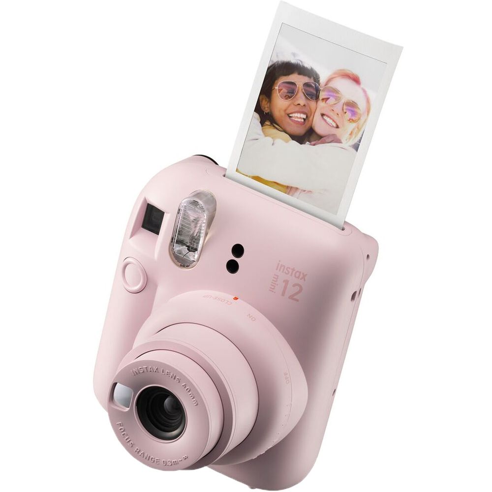 Cámara de Película Instantánea Fujifilm Instax Mini 12 Rosa Flor 1753961-REG Cámara de Película Instantánea Fujifilm Instax Mini 12 Rosa Flor 1753961-REG