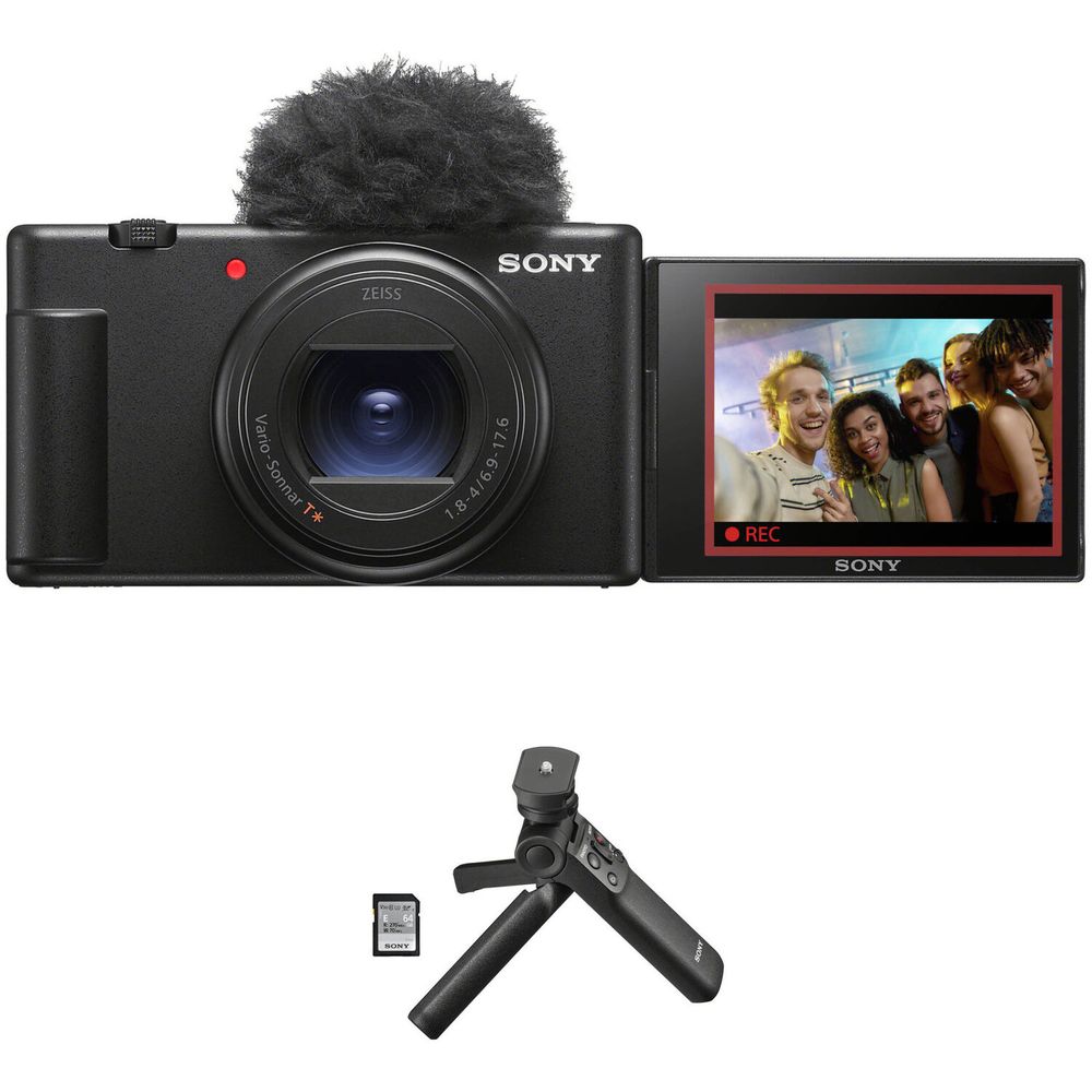 Cámara Digital Sony Zv 1 Ii con Kit de Accesorios para Vloggers Negro 1769529-REG Cámara Digital Sony Zv 1 Ii con Kit de Accesorios para Vloggers Negro 1769529-REG