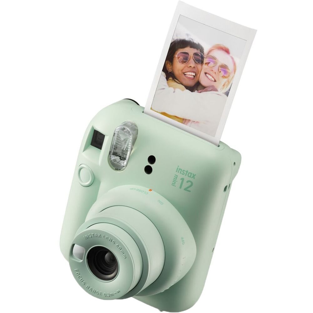 Cámara de Película Instantánea Fujifilm Instax Mini 12 Verde Menta 1753964-REG Cámara de Película Instantánea Fujifilm Instax Mini 12 Verde Menta 1753964-REG