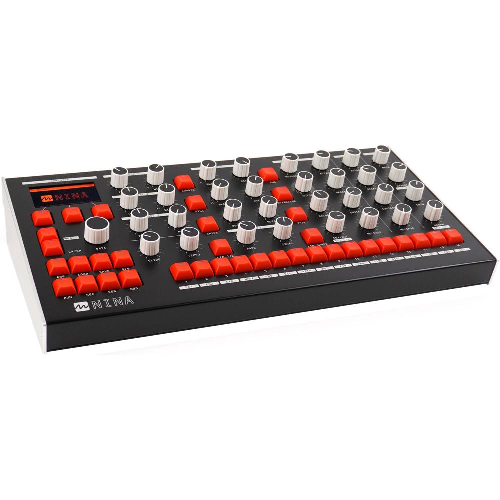 MELBOURNE INSTRUMENTS NINA: Sintetizador Polifónico Analógico Multitimbral de 12 Voces con Controles 1741359-REG MELBOURNE INSTRUMENTS NINA: Sintetizador Polifónico Analógico Multitimbral de 12 Voces con Controles 1741359-REG