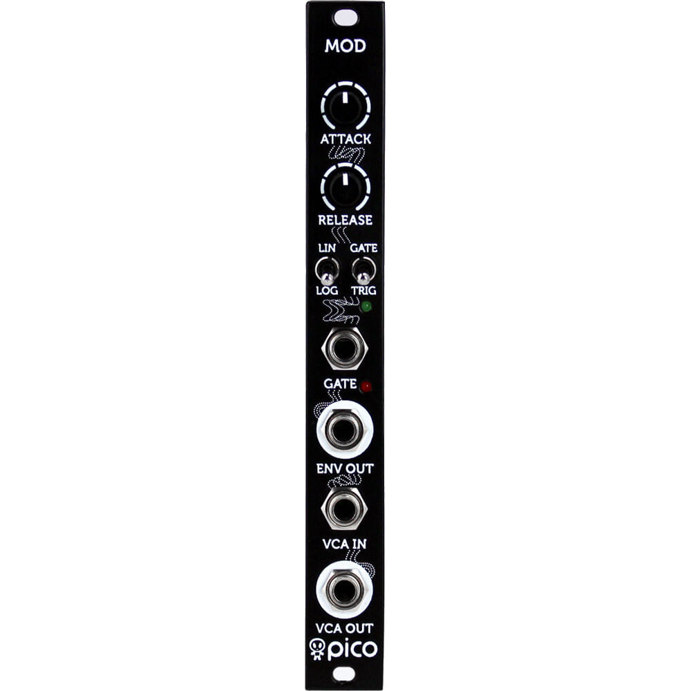Módulo Eurorack Erica Synths Pico Modulator (3 HP) - Generador de envolvente y VCA, Modos AD/ASR, Fo 1763378-REG Módulo Eurorack Erica Synths Pico Modulator (3 HP) - Generador de envolvente y VCA, Modos AD/ASR, Fo 1763378-REG