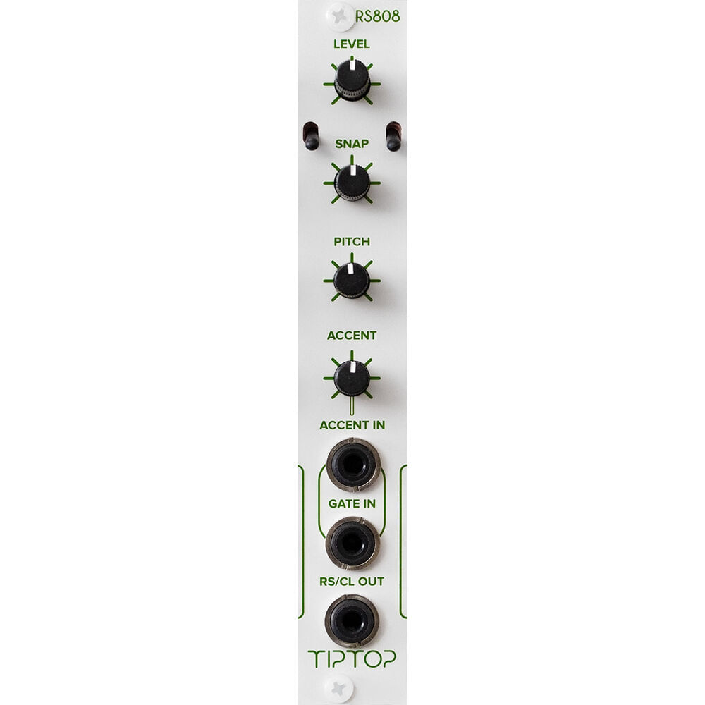 Módulo Eurorack TipTop Audio RS808 Rimshot/Clavs (4 HP) - Sonidos Clásicos TR-808, Controles de Nive 1786838-REG Módulo Eurorack TipTop Audio RS808 Rimshot/Clavs (4 HP) - Sonidos Clásicos TR-808, Controles de Nive 1786838-REG