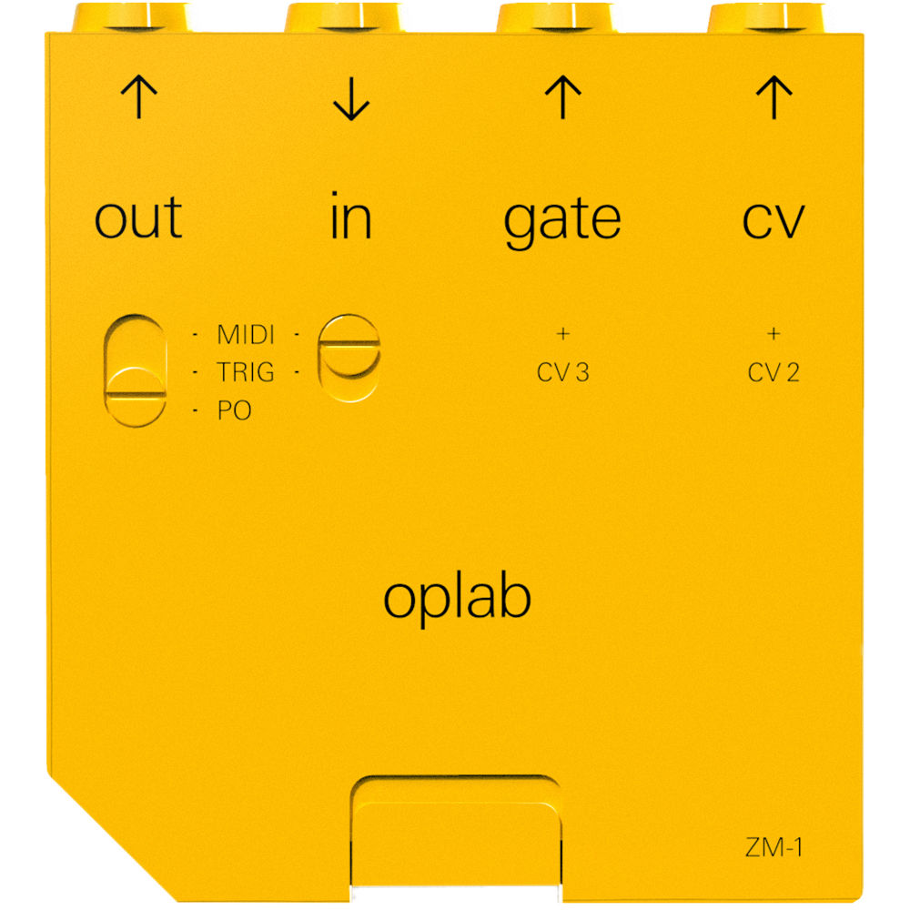 Módulo Oplab de Teenage Engineering para el Sintetizador OP-Z: Añade Entradas y Salidas MIDI, 3 x CV 1502899-REG Módulo Oplab de Teenage Engineering para el Sintetizador OP-Z: Añade Entradas y Salidas MIDI, 3 x CV 1502899-REG