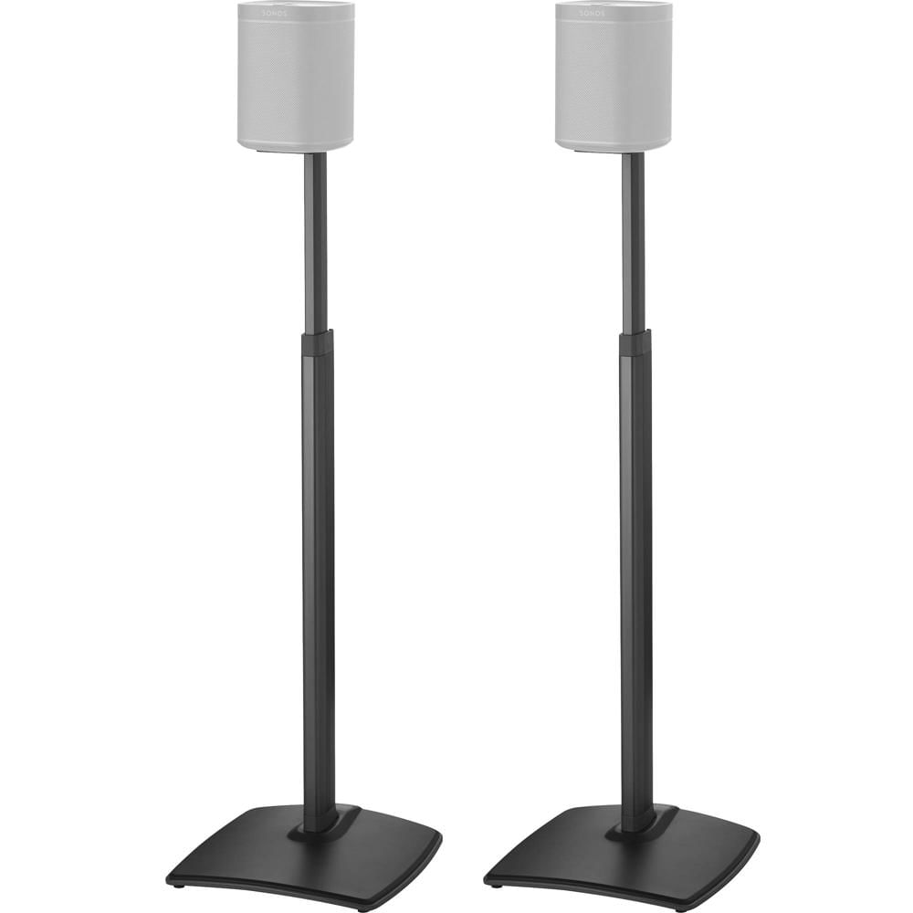 Soportes Ajustables SANUS WSSA2 para Sonos One, PLAY:1 y PLAY:3 (Negro, Par) - Altura Ajustable de 2 1380334-REG Soportes Ajustables SANUS WSSA2 para Sonos One, PLAY:1 y PLAY:3 (Negro, Par) - Altura Ajustable de 2 1380334-REG