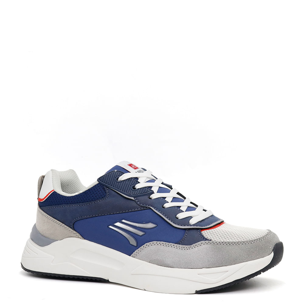 Zapatillas Running Hombre APOLO AH23-16 Azul Marino Talla 41 Zapatillas Running Hombre APOLO AH23-16 Azul Marino Talla 41