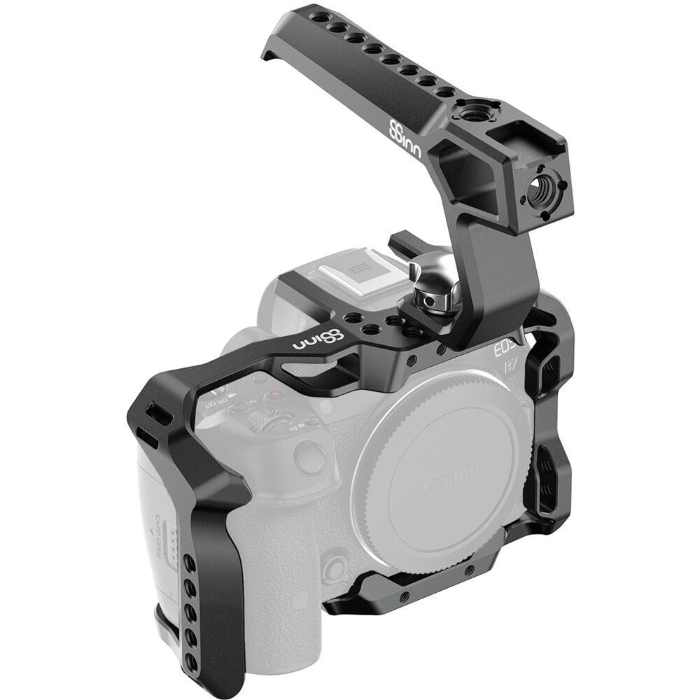 8Sinn Jaula para Cámara con Mango Superior Black Raven para Canon EOS R7 - Diseño Ajustado, Mango de 1758851-REG 8Sinn Jaula para Cámara con Mango Superior Black Raven para Canon EOS R7 - Diseño Ajustado, Mango de 1758851-REG