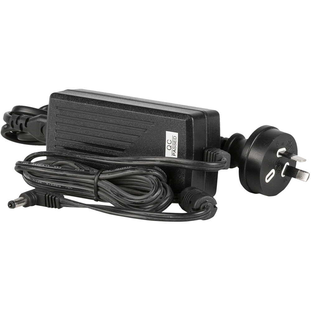 Adaptador 12VAC ikan con enchufe tipo I australiano (4A) - Compatible con teleprompters ikan 1224115-REG Adaptador 12VAC ikan con enchufe tipo I australiano (4A) - Compatible con teleprompters ikan 1224115-REG
