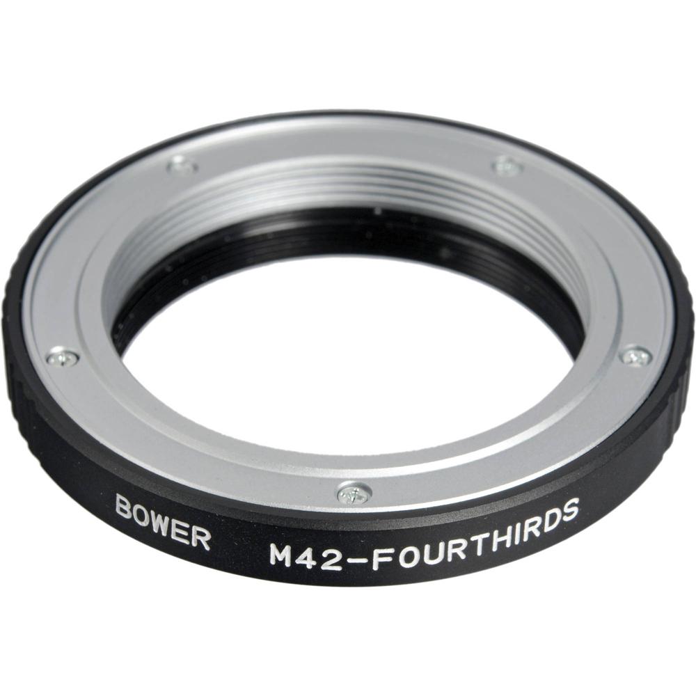 Adaptador de Tornillo de Cuerpo Bower M42 para Cámaras Olympus 4/3 764283-REG Adaptador de Tornillo de Cuerpo Bower M42 para Cámaras Olympus 4/3 764283-REG