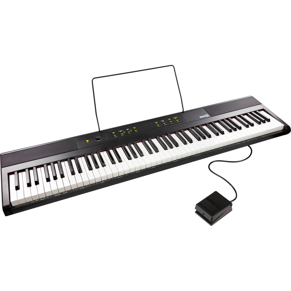 Piano Digital RockJam DP88-V de 88 Teclas con Pedal de Sostenido - Ideal para Principiantes e Interm 1833149-REG Piano Digital RockJam DP88-V de 88 Teclas con Pedal de Sostenido - Ideal para Principiantes e Interm 1833149-REG
