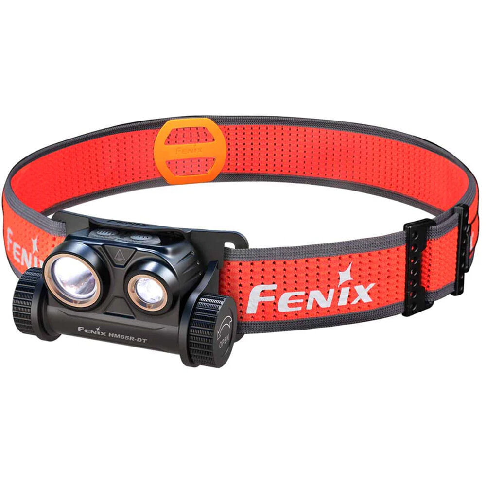 Fénix Linterna Frontal HM65R-DT LED Doble Foco (Negro) - 1500 Lúmenes, 300 Horas de Autonomía, Alcan 1787796-REG Fénix Linterna Frontal HM65R-DT LED Doble Foco (Negro) - 1500 Lúmenes, 300 Horas de Autonomía, Alcan 1787796-REG