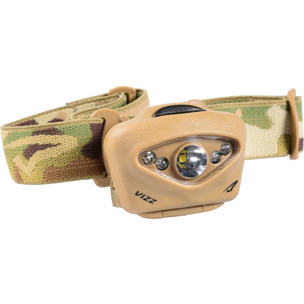 Princeton Tec Vizz Tactical MPLS Linterna LED Multicam - 420 Lúmenes, Modos Rojo/Verde/Azul/IR, Pers 1579211-REG Princeton Tec Vizz Tactical MPLS Linterna LED Multicam - 420 Lúmenes, Modos Rojo/Verde/Azul/IR, Pers 1579211-REG