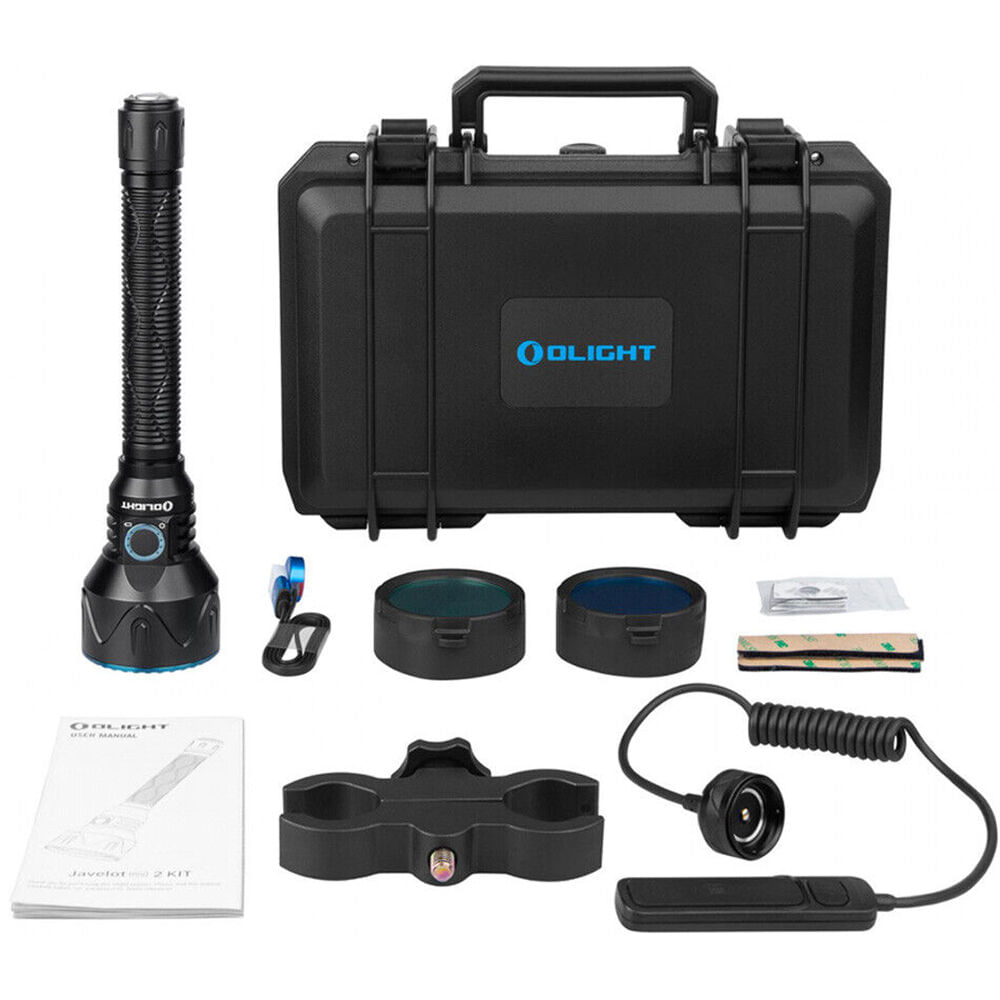 Olight Javelot Pro 2 Kit de Linterna LED Recargable - 2500 Lúmenes, Carga Magnética, Montaje para Mi 1678206-REG Olight Javelot Pro 2 Kit de Linterna LED Recargable - 2500 Lúmenes, Carga Magnética, Montaje para Mi 1678206-REG