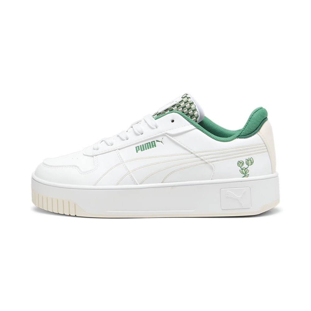 Zapatillas Urbanas para Mujer Puma Karmen Rebelle Blossom 395094-01 Blanco Talla 36 Zapatillas Urbanas para Mujer Puma Karmen Rebelle Blossom 395094-01 Blanco Talla 36