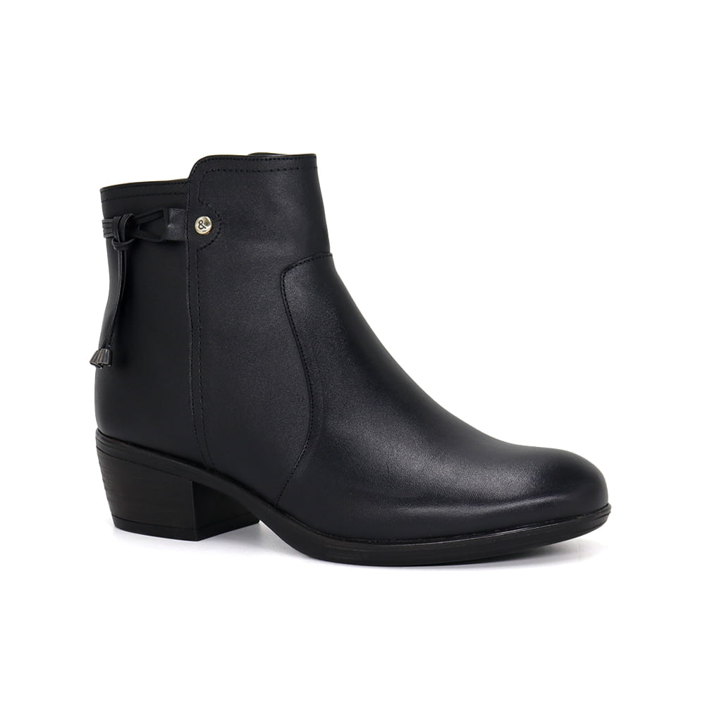 Botines Par&ss para Mujer de CUERO JA24-BT171 Negro Talla 36 Botines Par&ss para Mujer de CUERO JA24-BT171 Negro Talla 36