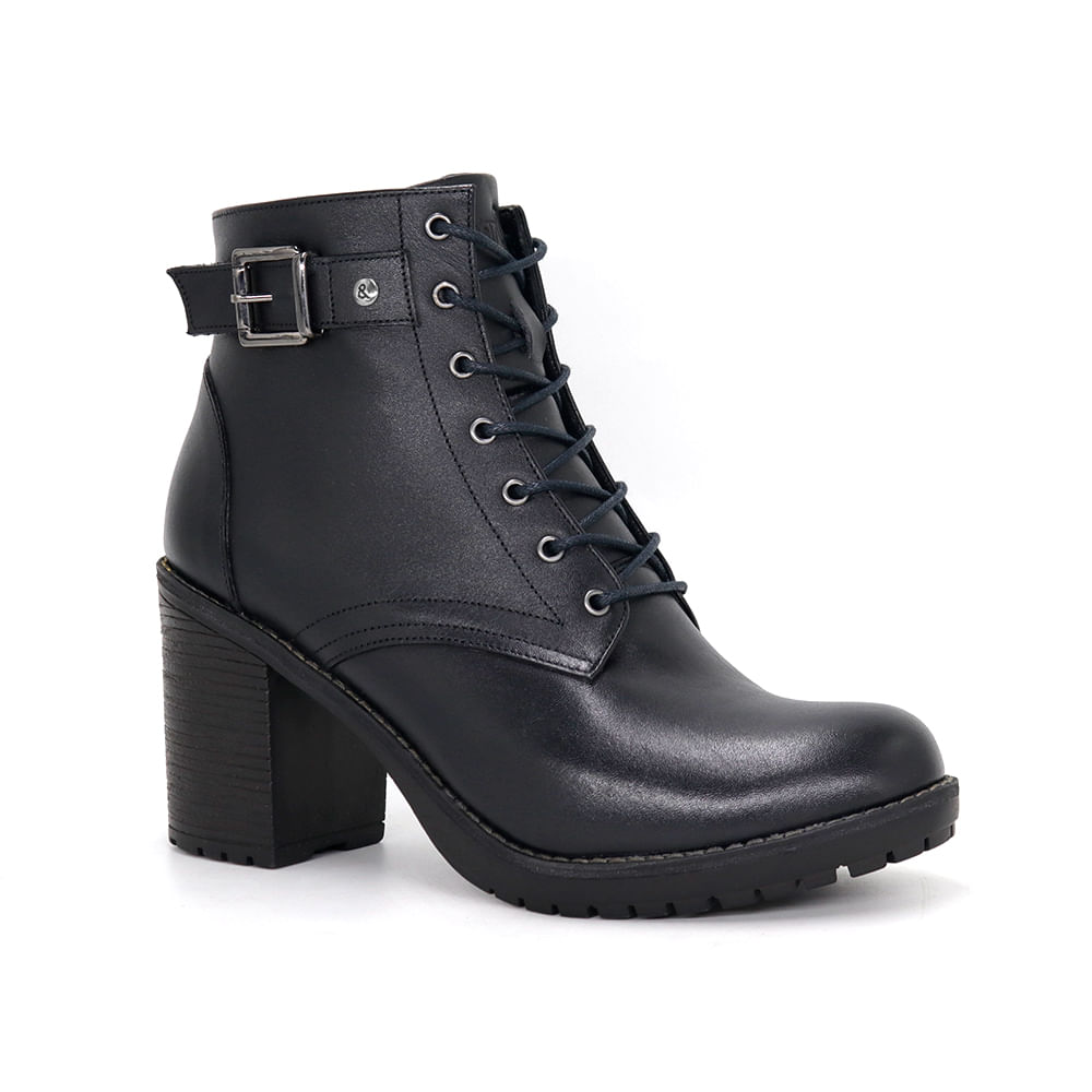 Botines Par&ss para Mujer de CUERO JA24-BT172 Negro Talla 36 Botines Par&ss para Mujer de CUERO JA24-BT172 Negro Talla 36
