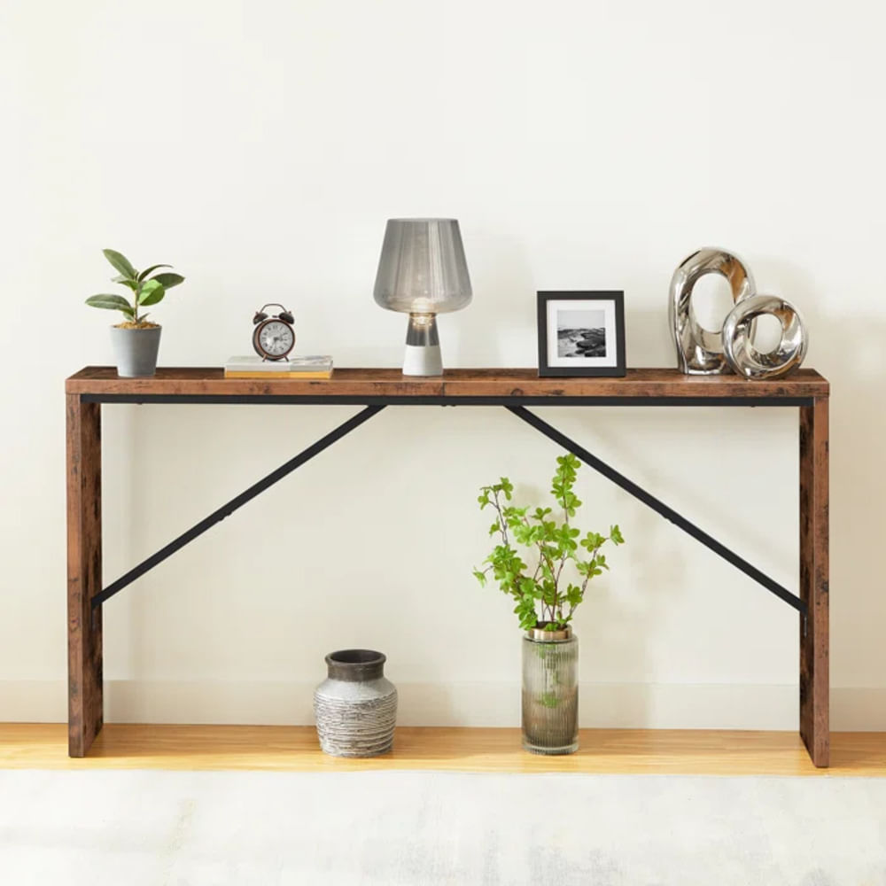 Consola de Entrada Sahara color Marrón TU MESITA Consola de Entrada Sahara color Marrón TU MESITA