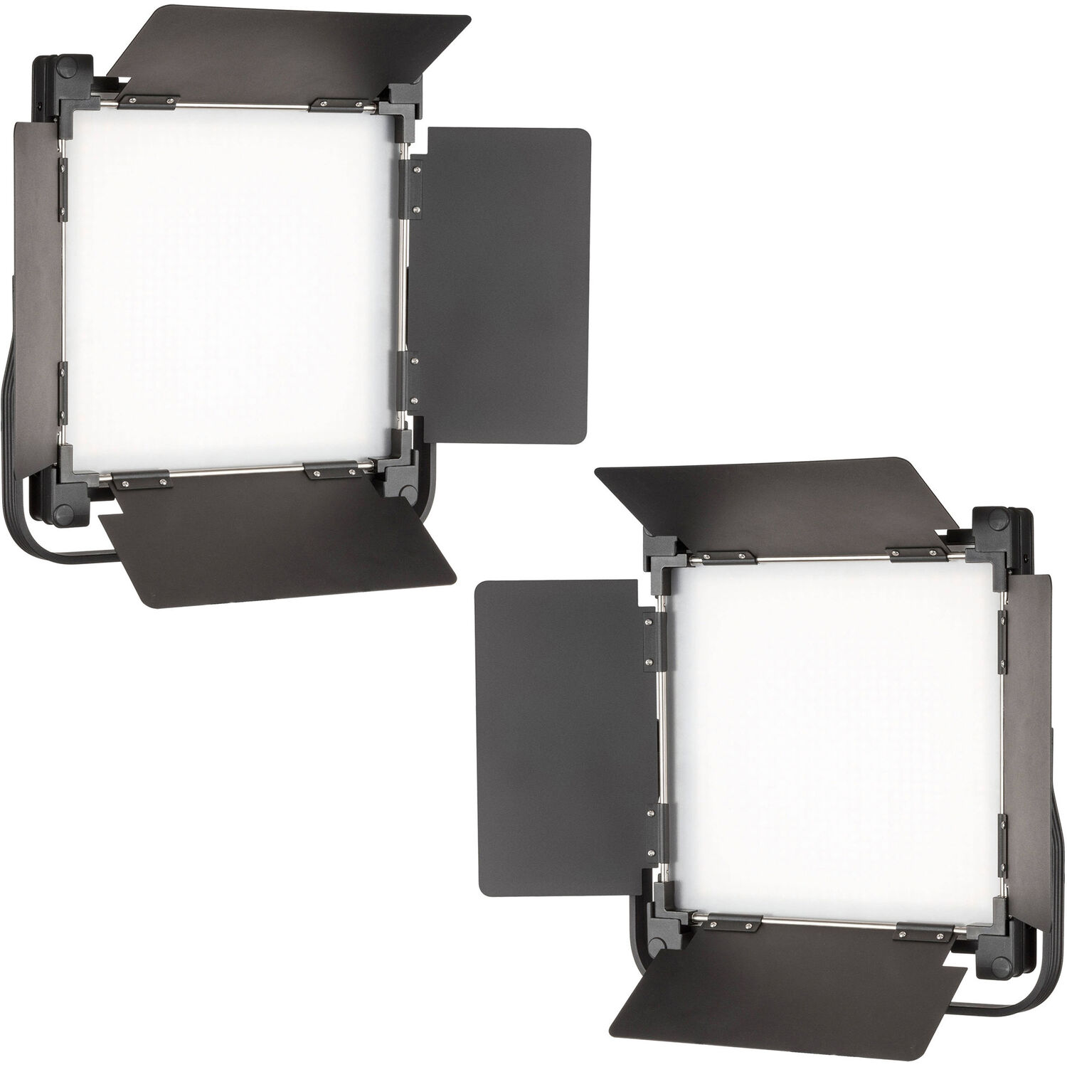 Panel de Luz Led Genaray Square 60 1X1 Bi Color Kit de 2 Luces