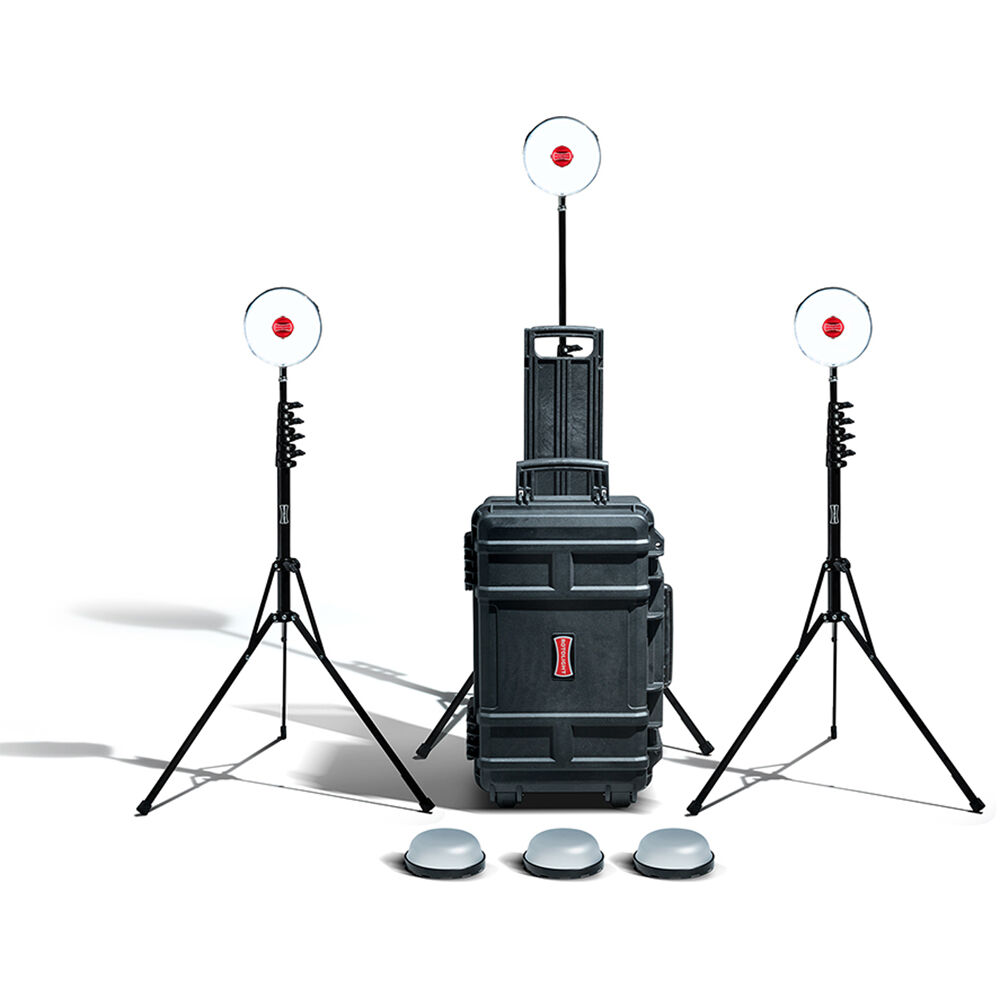 Kit de 3 Luces Led Rgbww Rotolight Neo 3 para Cámara