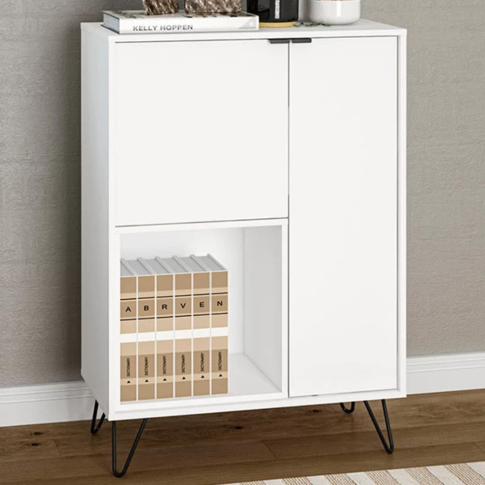 Aparador Contemporáneo Sagitario color Blanco 2 puertas TU MESITA Aparador Contemporáneo Sagitario color Blanco 2 puertas TU MESITA