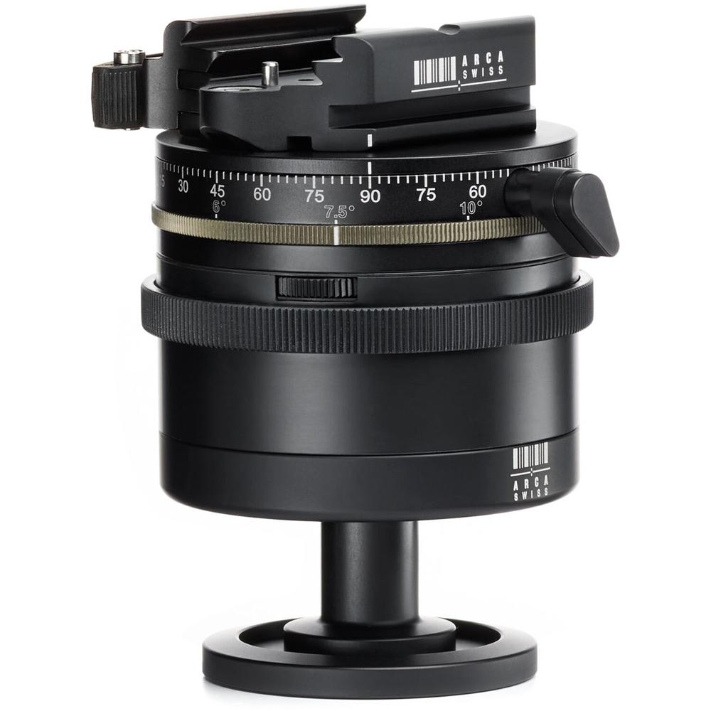 Arca-Swiss Monoball P1+ con ClicPan y Receptor Fliplock - Capacidad de Carga 66 lb, Altura 4.1 Arca-Swiss Monoball P1+ con ClicPan y Receptor Fliplock - Capacidad de Carga 66 lb, Altura 4.1