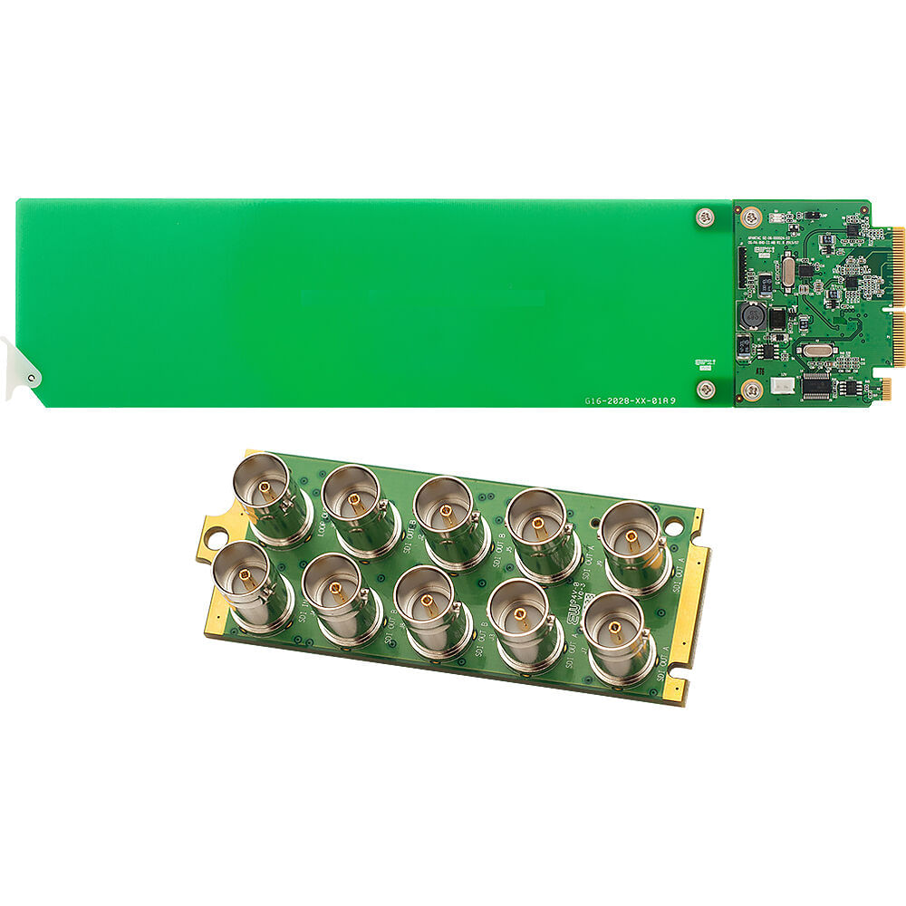 Amplificador de Distribución SDI Apantac Triple-Rate 1 x 8 con Salida de Bucle Pasivo 1240814-REG Amplificador de Distribución SDI Apantac Triple-Rate 1 x 8 con Salida de Bucle Pasivo 1240814-REG